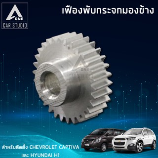 เฟืองกระจกมองข้าง ตรงรุ่น  Chevrolet captiva , Hyundai H1 (ขายเป็นชิ้น -1 ข้าง)  (F-FC1)