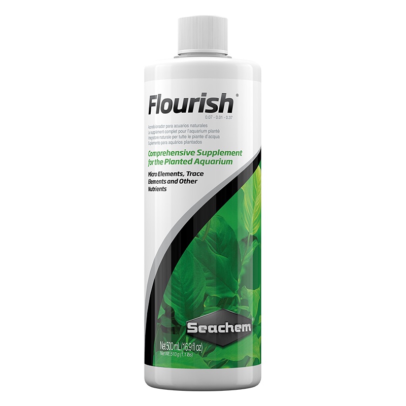 seachem-flourish-ปุ๋ยน้ำสูตรรวมสำหรับตู้ไม้น้ำ-ขนาด-100ml-250ml-500ml