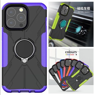 เคสโทรศัพท์มือถือแบบแข็ง ไฮบริด กันกระแทก ลายหมี Mecha 360 องศา แฟชั่น สําหรับ Iphone 13 MINI 12 11 PRO MAX X XS XR° แหวนซิลิโคน ป้องกันการตก สําหรับตั้งโทรศัพท์มือถือ PC