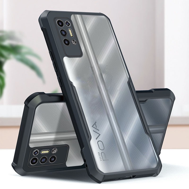 [COD พร้อมส่ง] เคสโทรศัพท์ใส กันกระแทก สําหรับ Tecno Pova 2 Nova ...