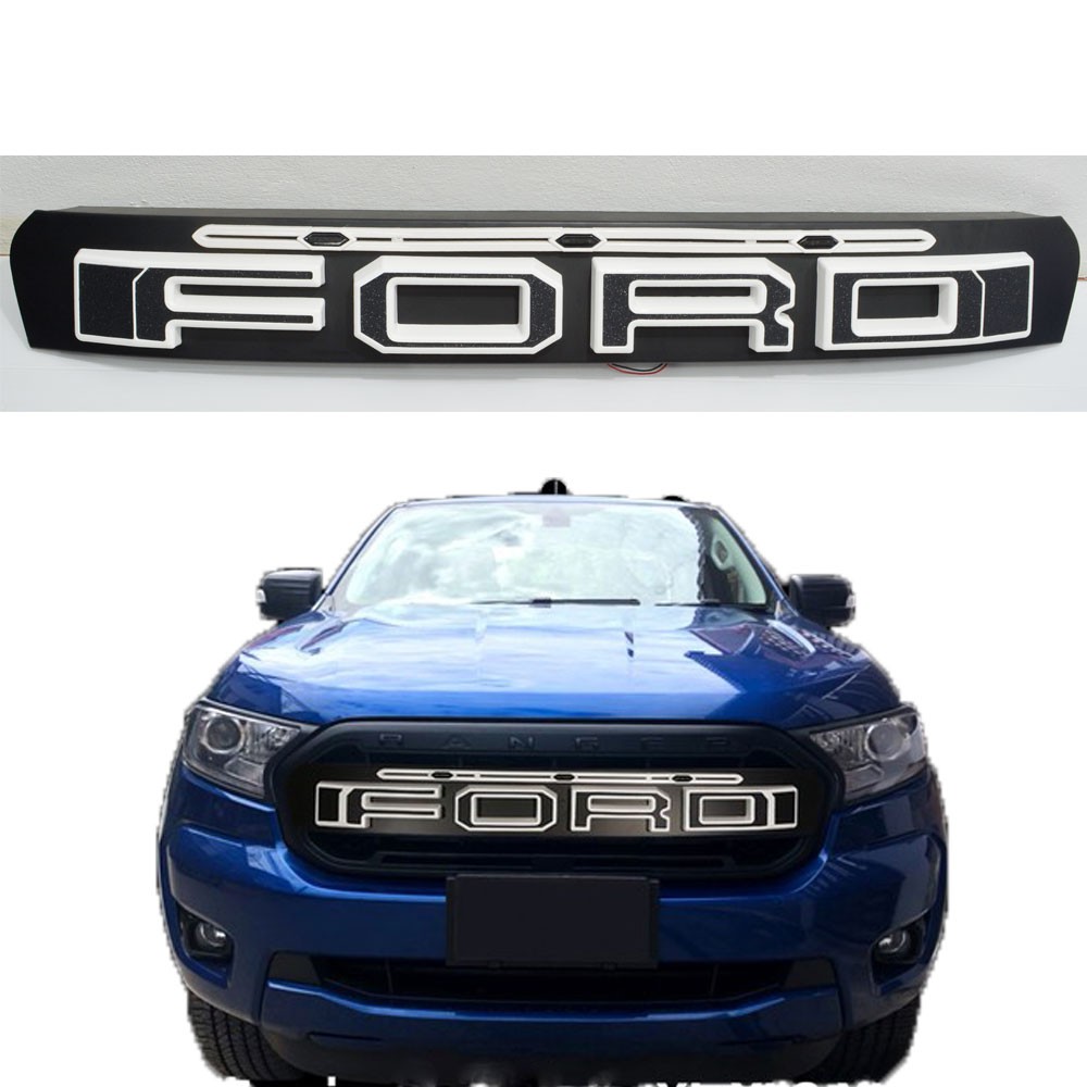 กระจังหน้า-ฟอร์ดแรนเจอร์-ฟอร์ด-แรนเจอร์-ford-ranger-2018-led-สีดำ-ขาว-ใหม่ล่าสุด