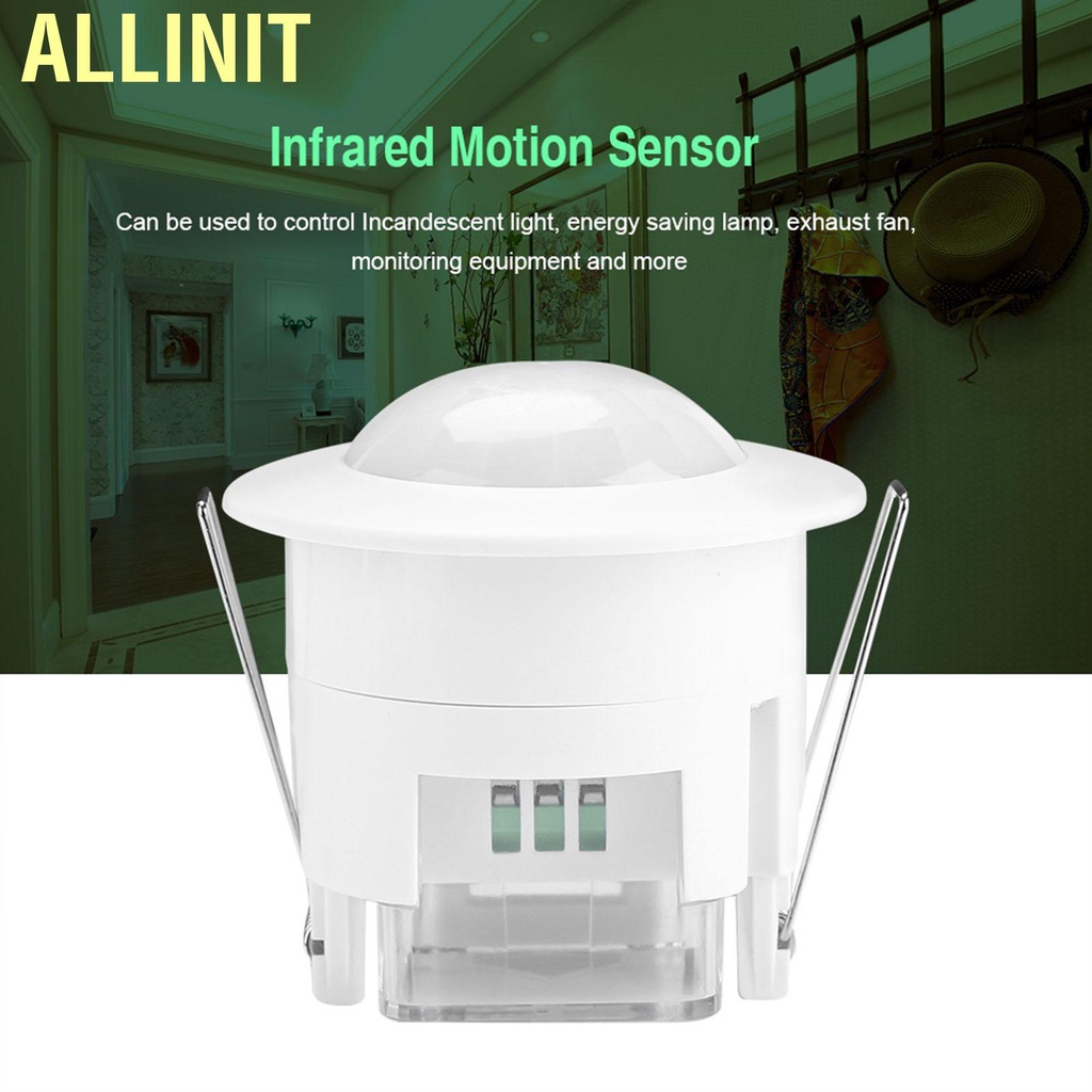 ข้อเสนอพิเศษ-allinit-สวิทช์เซนเซอร์ตรวจจับการเคลื่อนไหวอินฟราเรดเซนเซอร์ตรวจจับการเคลื่อนไหว-ระบบอินฟราเรด-สวิทช์เซนเซอร์ตรวจจับการเคลื่อนไหวอินฟราเรด-ฝังฝ้าเพดาน-สวิตช์ปกปิด