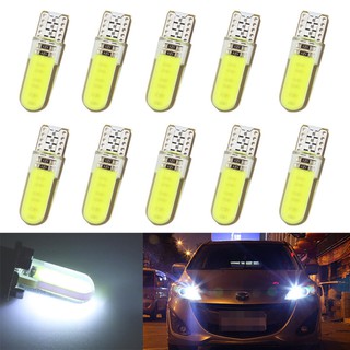 COD✅โคมไฟตกแต่งภายในรถยนต์ 12V 2W T10 LED 10 ชิ้น