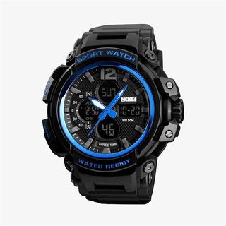 ภาพหน้าปกสินค้าSKMEI นาฬิกาข้อมือผู้ชาย รุ่น SKMEI SK1343-Blue ที่เกี่ยวข้อง