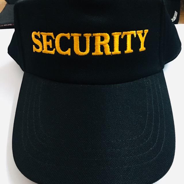 ภาพหน้าปกสินค้าหมวก security พร้อมปัก