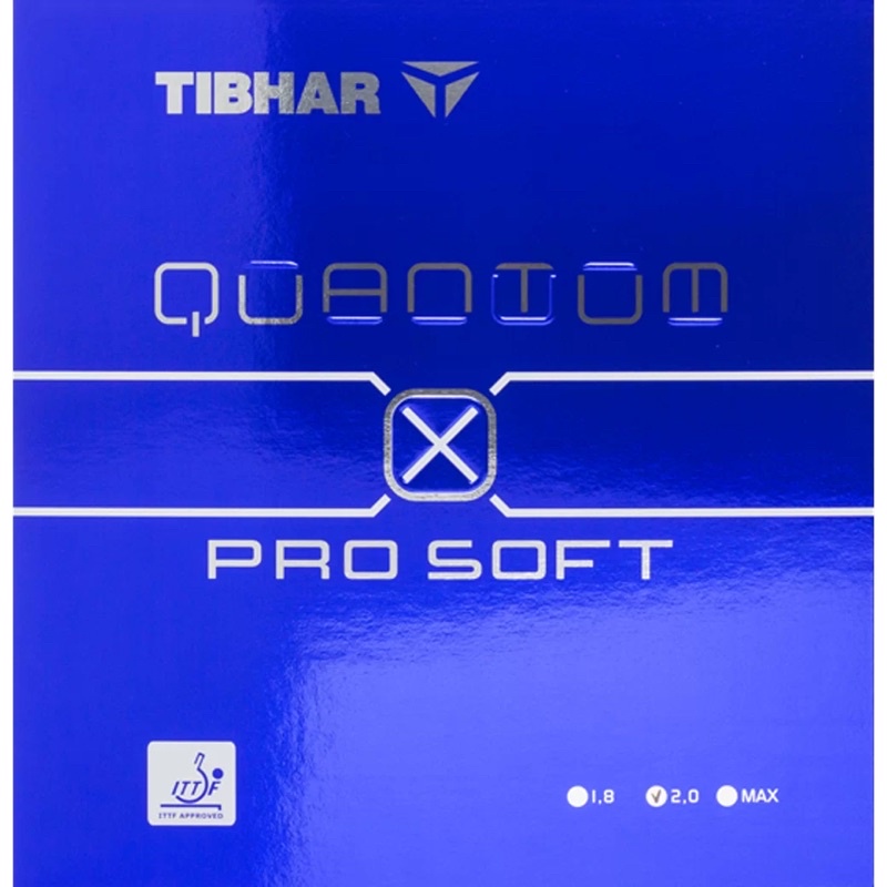 ภาพหน้าปกสินค้ายางปิงปอง Tibhat Quantum X Pro Soft จากร้าน ssp_ping_pong_shop บน Shopee