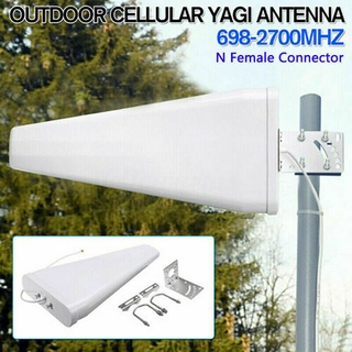 ✨CENVI✨เสารับสัญญาณในย่านความถี่ 698-2700MHZ 3G 4G 12DBI Directional Outdoor Cellular Yagi Antenna N Female 4G LTE 2020
