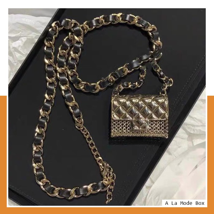 ดีที่สุด-chanel-long-necklace-metal-belt-metal-ออริ