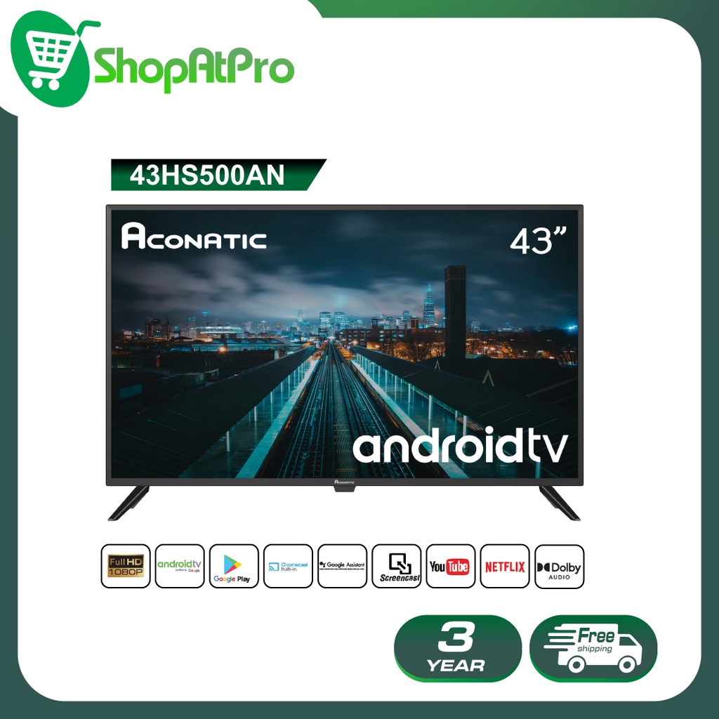 [2022 New Android TV] Aconatic LED Android TV FHD แอลอีดี แอนดรอย ทีวี ...