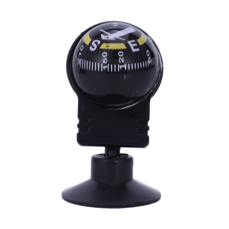 new-car-vehicle-floating-ball-magnetic-navigation-compass-black