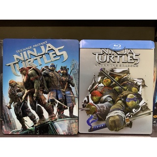 ( เต่านินจา ) Ninja Turtles 1-2 collection Blu-ray Steelbook แท้ มีเสียงไทย บรรยายไทย น่าสะสม