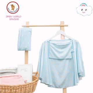 Granny Ben ผ้าคลุมให้นมใยเทนเซล TENCEL™ Muslin Poncho จำนวน 1 ชิ้น