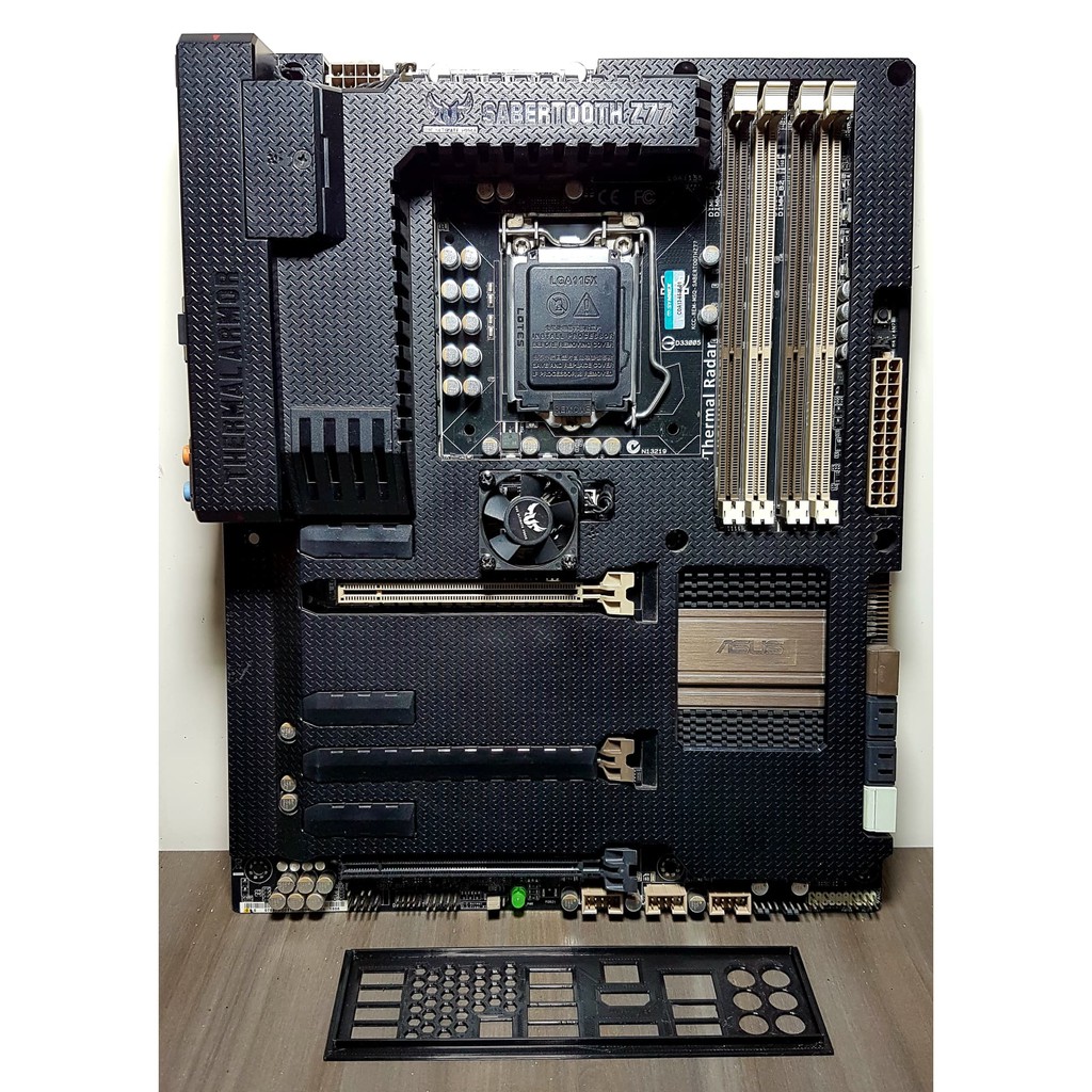 Asus SABERTOOTH Z77 Motherboard Z77 Socket 1155 Shopee Thailand