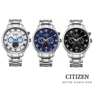 ภาพหน้าปกสินค้าCITIZEN Eco-Drive AP1050-81 Moon phase Men\'s Watch ( นาฬิกาผู้ชายพลังงานแสง ) ที่เกี่ยวข้อง