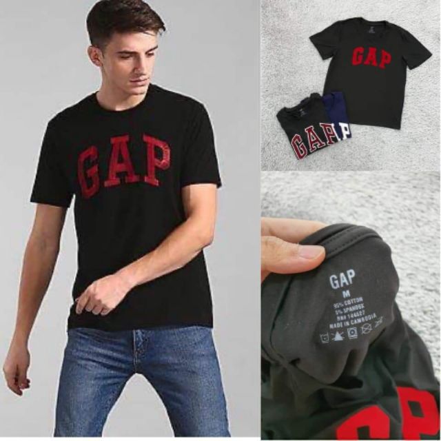 เสื้อยืดgap-cotton-spendex