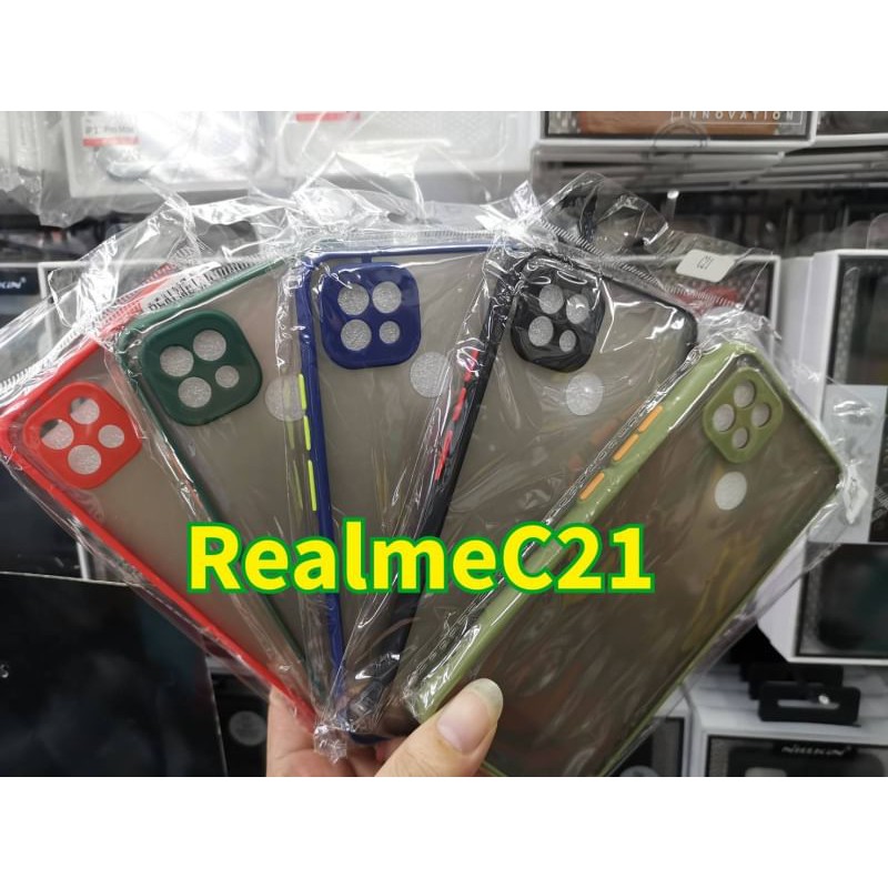 realme-c11-2021-พร้-อมส่งในไทย-เคสขอบนิ่มหลังแข็งขุ่นคลุมกล้องrealme-c11-2021-realme-c21y-realme-c21-realme-c20