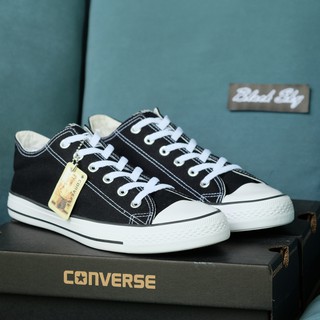 Converse All Star (Classic) ox - Black  รุ่นฮิต สีดำ รองเท้าผ้าใบ คอนเวิร์ส ได้ทั้งชายหญิง