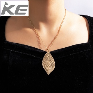 Necklace Simple Single Leaf Gold Necklace for Women for girls for women low price