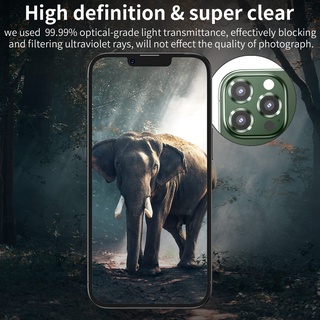 ภาพขนาดย่อของภาพหน้าปกสินค้าWsken ฟิล์มกระจกนิรภัยกันรอยหน้าจอ ป้องกันเลนส์กล้อง HD กันกระแทก สําหรับ iPhone 13 Pro Max จากร้าน xud_th2019.th บน Shopee ภาพที่ 3
