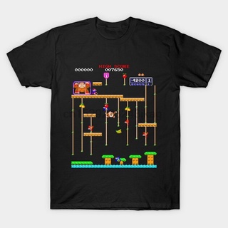 ชุดเซ็ต 2 ชิ้น - ผู้ชายเสื้อยืดเสื้อยืด Donkey Kong จูเนียร์ tshirt Wo ขนาดบวกที