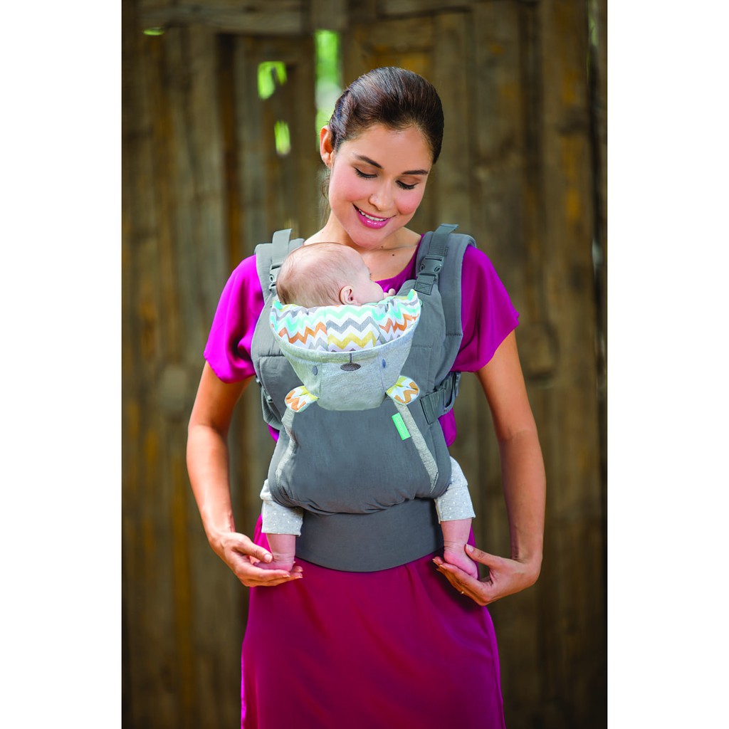 ภาพสินค้าInfantino Baby Carrier Cuddle Up Ergonamic Hoodie Carrier จากร้าน vtkids บน Shopee ภาพที่ 3