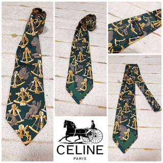 🧣: CELINE ties silk แท้💯%