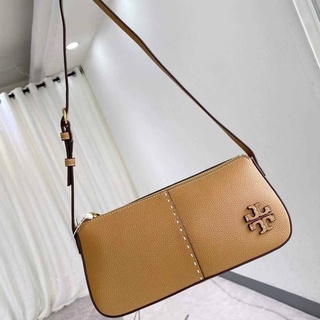 Tory  McGraw Wedge Leather Shoulder bag