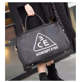 กระเป๋าเดินทางแบบพกพา Duffle Bag ผู้หญิงรุ่นเกาหลีขนาดใหญ่