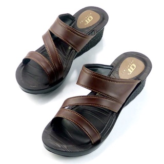 สินค้า OT รองเท้าสวมใส่เพื่อสุขภาพสำหรับผู้หญิง รองเท้าแตะ ผู้หญิง รองเท้าสายไขว้ รุ่น L-901 มี 4 สี
