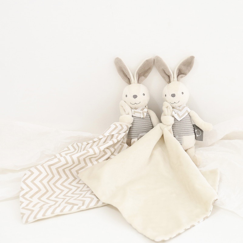 ราคาและรีวิวผ้าห่ม ผ้าขนหนู ผ้ากํามะหยี่ขนนิ่ม รูปตุ๊กตากระต่ายนอนหลับ สําหรับเด็กทารกแรกเกิด