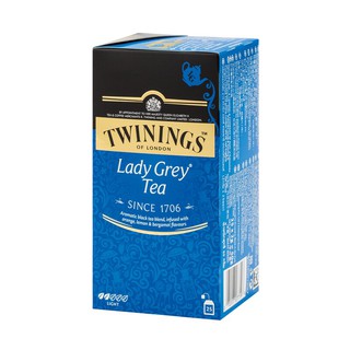 Twinings Lady Grey Tea 2กรัม x 25 ทไวนิงส์ เลดี้ เกรย์ ชาอังกฤษ 2กรัม x 25/1 กล่อง