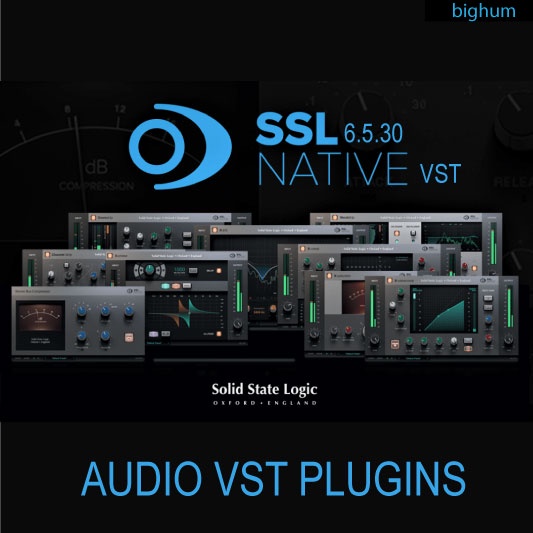 ภาพหน้าปกสินค้าSolid State Logic  SSL Native Plugins v6.5.30 ชุดรวมปลั๊กอิน VST for Cubae Studio one Ableton Live จากร้าน bighum บน Shopee
