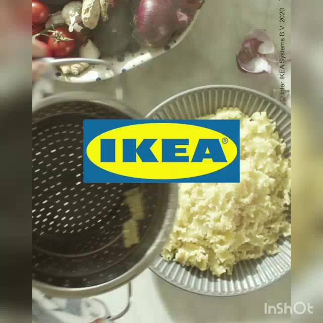 กระชอนซิลิโคน-ตะแกรงนึ่งอาหาร-3l-5l-ikea-colander-silicone-rubber