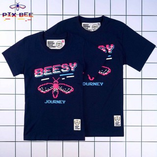 Beesy® เสื้อยืด รุ่น Pix Bee สีกรม (ราคาต่อตัว)