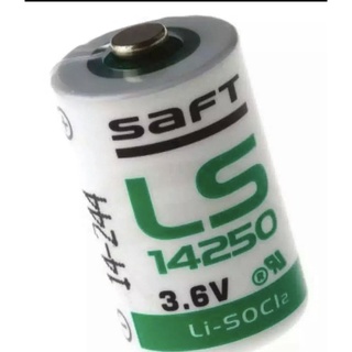 ลิเธียม แบตเตอรี่ Saft-LS14250 Lithium Battery 3.6v พร้อมส่ง