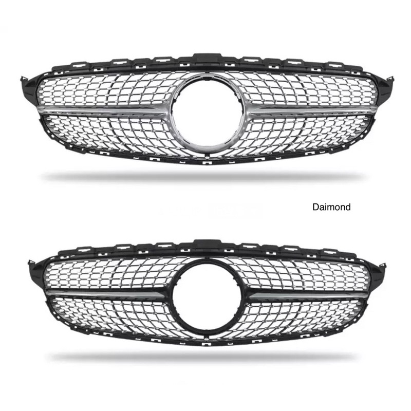 กระจังหน้า-daimond-amg-gt-grille-mercedes-benz-c-class-w205-facelift-ปี-2015-2018-2019-2022-มีบริการติดตั้งนอกสถานที่