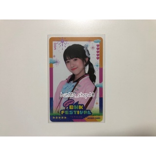 อุ้มBNK48 OomBNK48 Music card BNK48 Festival มิวสิกการ์ดBNK48