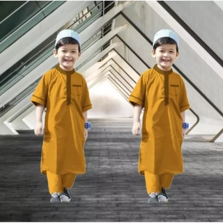 ชุดเสื้อผ้ามุสลิม สําหรับเด็กผู้ชาย อายุ 1-12 ปี จํานวน 1 ชุด