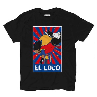 เสื้อยืด พิมพ์ลายฟุตบอล Higuita El Loco Heroes Of Football History Colombia สําหรับผู้ชายS-5XL