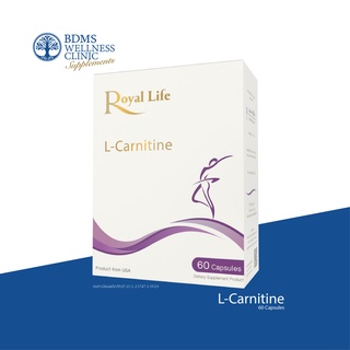 L-Carnitine (แอลคาร์นิทีน) วิตามินเพิ่มการเผาผลาญ (60 แคปซูล)