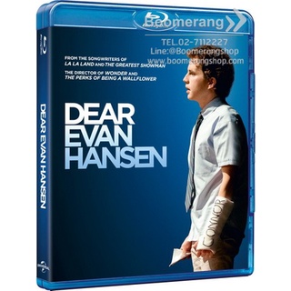 Dear Evan Hansen /เดียร์ เอเว่น แฮนเซน (Blu-ray) (BD มีซับไทย) (Boomerang) (หนังใหม่)