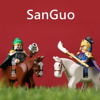 ของเล่นตัวต่อฟิกเกอร์ San Guo WuGuo WeiGuo SunQuan SunShangXiang ขนาดเล็ก เหมาะกับของขวัญวันเกิด สําหรับเด็ก
