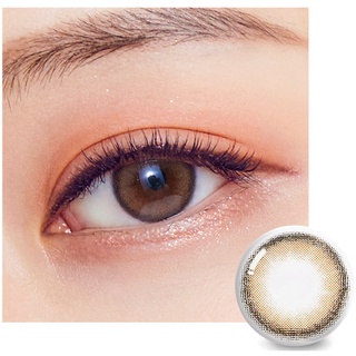 Roze Brown สีน้ำตาล By Gaezz Secret  คอนแทคเลนส์ (Contact lens) ขนาดมินิ มีค่าสายตา 0.00 ถึง -10.00