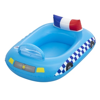 Bestway(เบสเวย์) แพ 38 x 33 นิ้ว Funspeakers Police Car Boat เล่นน้ำ Toy Smart