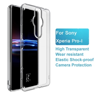 ภาพหน้าปกสินค้าIMAK ปลอก Case Sony Xperia Pro-I กันกระแทกปกหลังอ่อน นุ่ม TPU โปร่งใสปกหลังกันกระแทกป้องกันการชนกัน เคสป้องกัน ซึ่งคุณอาจชอบสินค้านี้
