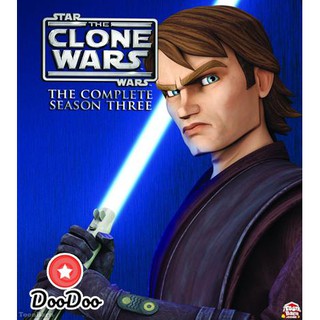 Star Wars The Clone wars Season 3 [เสียง อังกฤษ ซับ ไทย] DVD 4 แผ่น