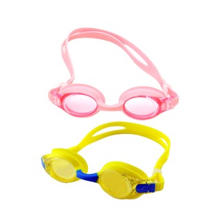 เด็กเด็กซิลิโคนหูฟังกันน้ำป้องกันหมอก UV ป้องกันแว่นว่ายน้ำ