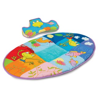 TafToys เพลยิม เพลแมท ฝึกกล้ามเนื้อคอบ่าไหล่ แผ่นรองนอน แผ่นรองคลาน Pond Mat & Developmental Pillow TF-11585