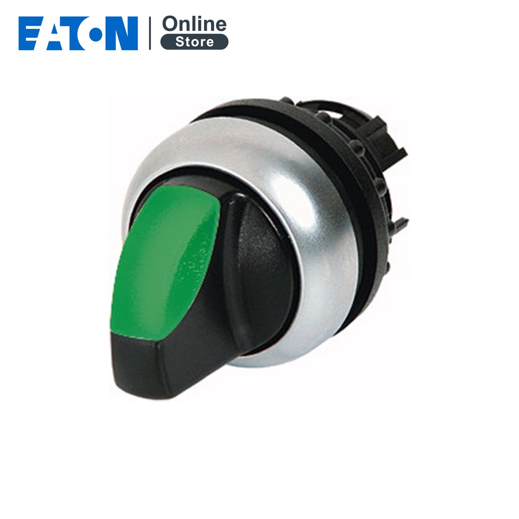 eaton-m22-wrlk-g-pushbutton-switch-หัวปุ่มกดสวิตช์ทางเลือก-สวิตช์แบบใส่หลอดไฟได้-2-ตำแหน่ง-สีเขียว