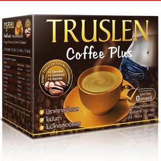 Truslen Coffee Plus 16g*10packs กาแฟ ทรูสเลน คอฟฟี่ พลัส 16กรัม*10ซอง